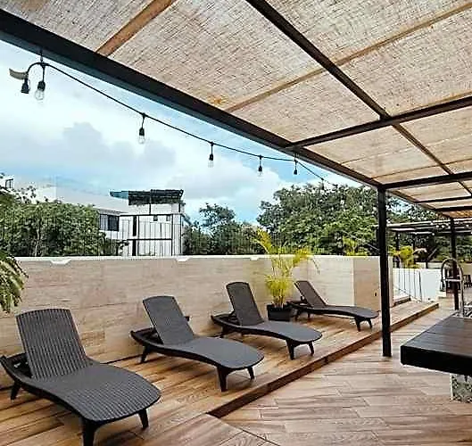 En Tulum, La Veleta. Apartahotel 3*